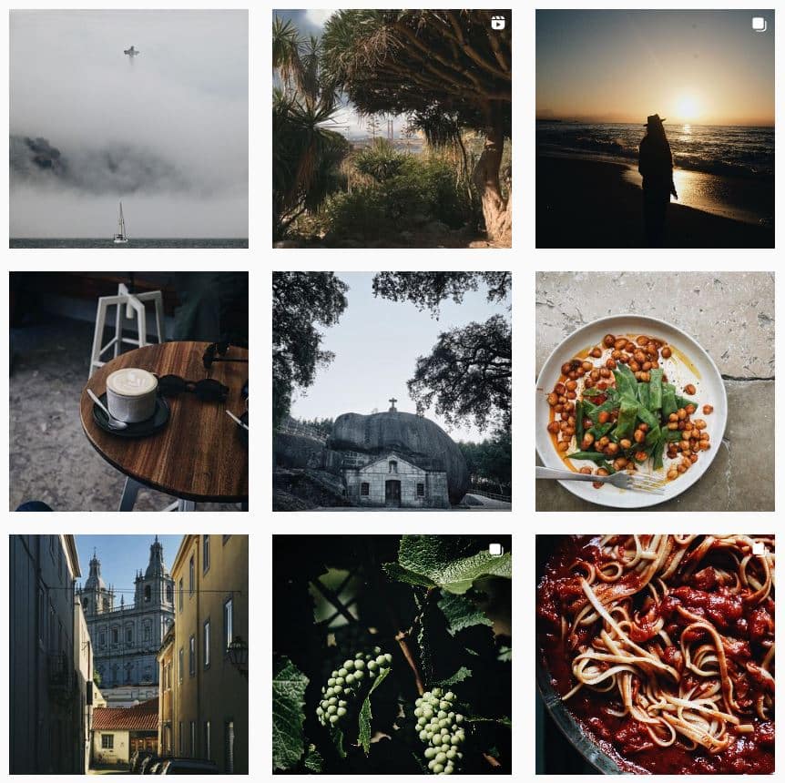 Some of Marta Greber’s Instagram posts.