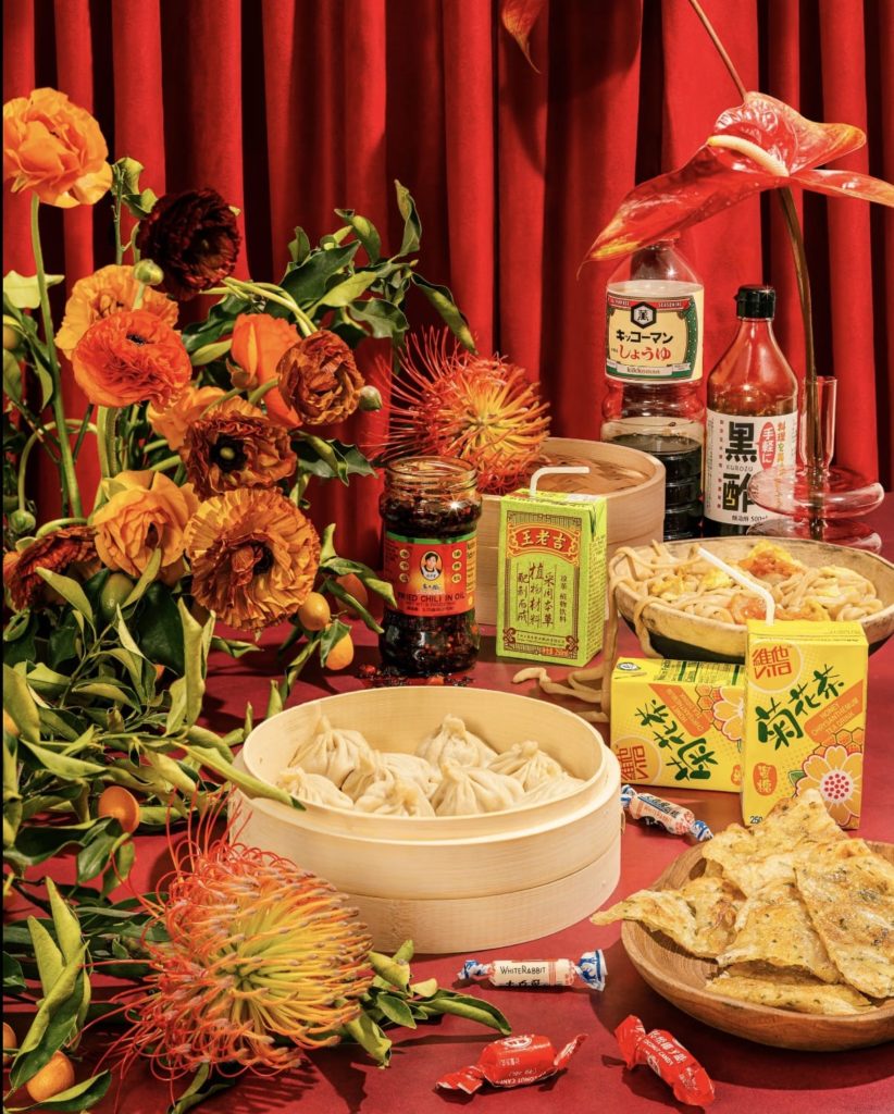 An example of maximalist food photography featured on WorkingNotWorking.com