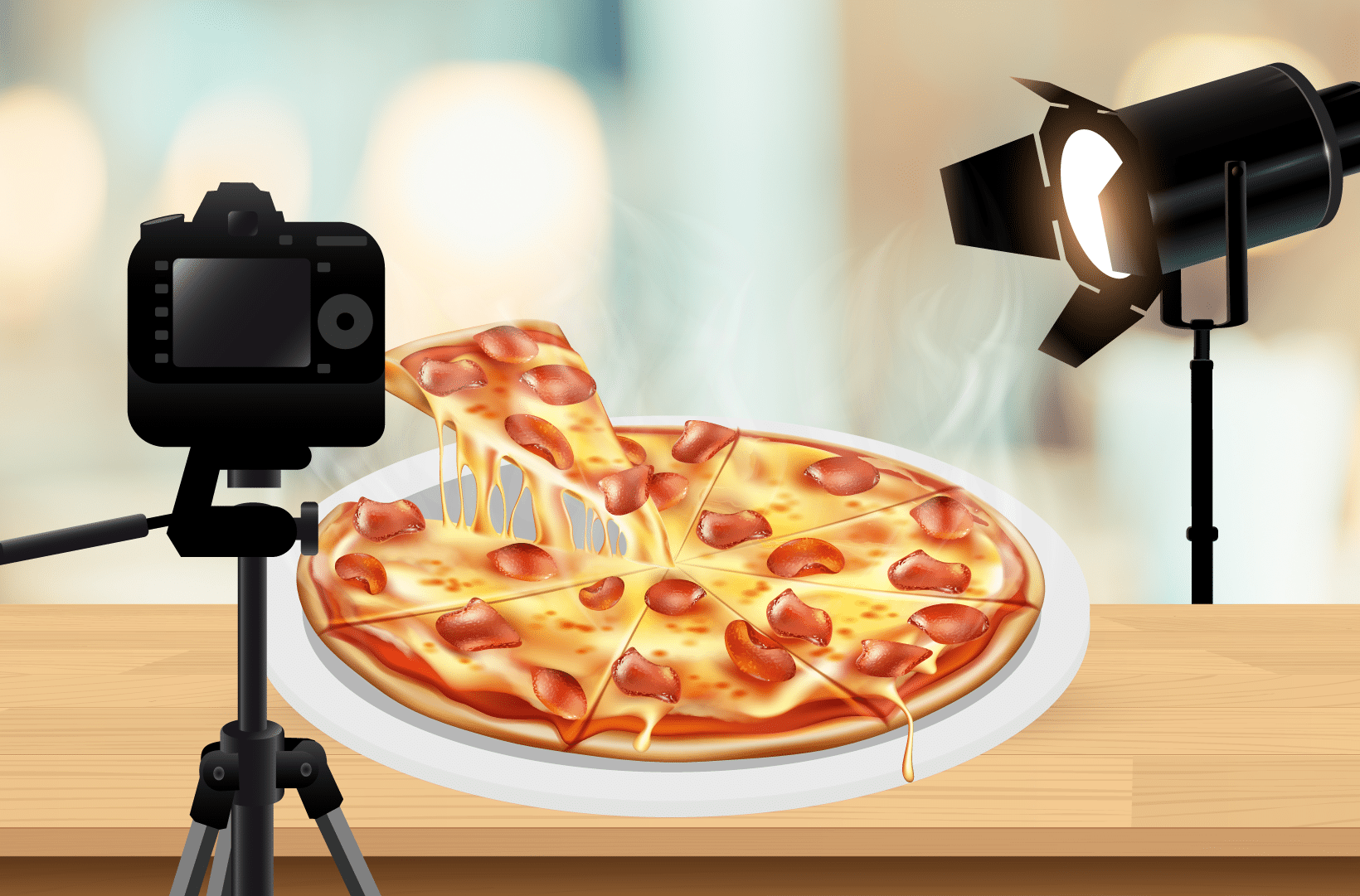 photography ideas pizza