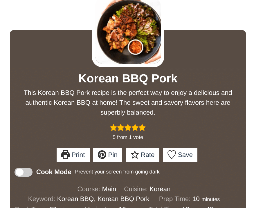 This example is from www.MyKoreanKitchen.com 