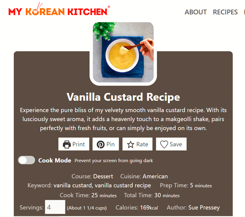 Recipe card created using the WP Recipe Maker plugin by My Korean Kitchen 