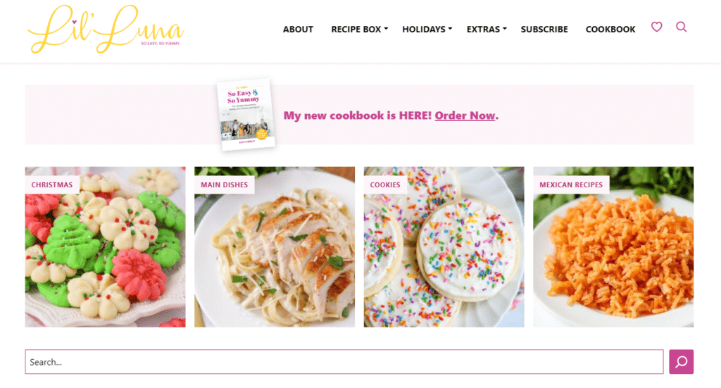 Lil’ Luna uses WP Recipe Maker to truly enhance their website and food blog