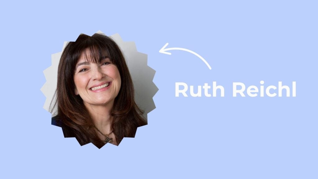 Ruth Reichl spotlight photo
