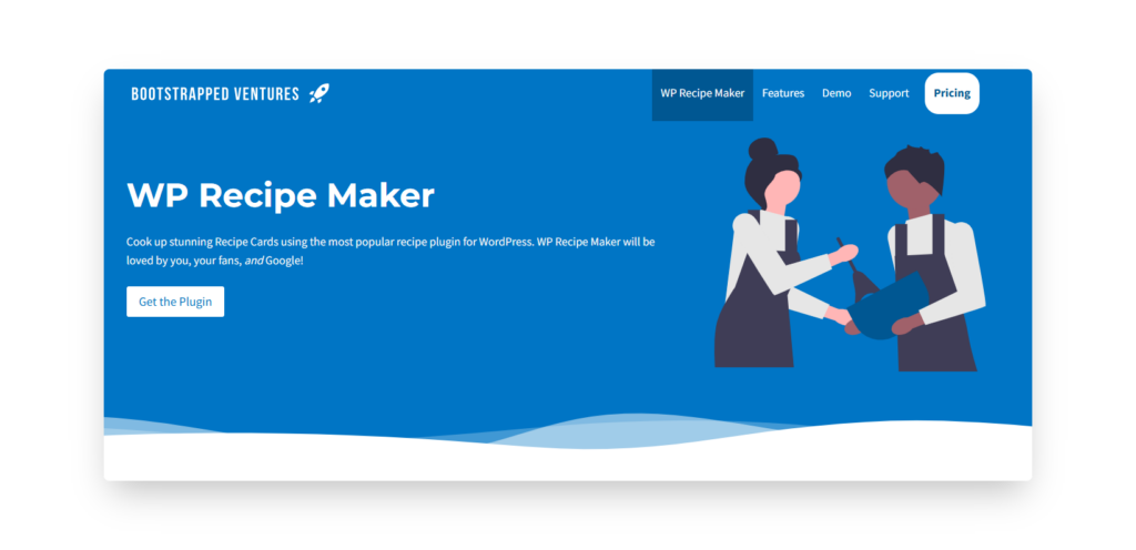 WP Recipe Maker homepage