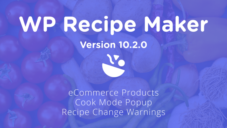 WP Recipe Maker 10.2.0