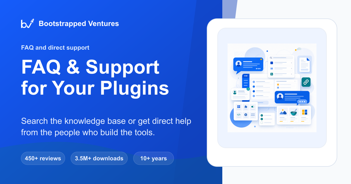 Bootstrapped Ventures Support