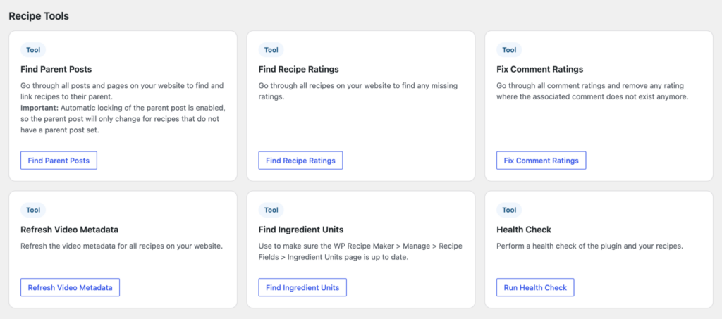 Finding star ratings in WP Recipe Maker